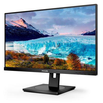 28. Philips S Line 243S1/00 Computermonitor 60,5 cm (23,8 Zoll) 1920 x 1080 Pixel Full HD LCD Schwarz