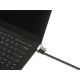 3. Kensington 3-in-1 Universal-Laptopschloss mit Schlüssel