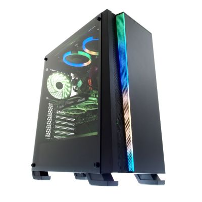2. IBOX WIZARD 4 GAMING OW4 Gehäuse (ATX; schwarz)
