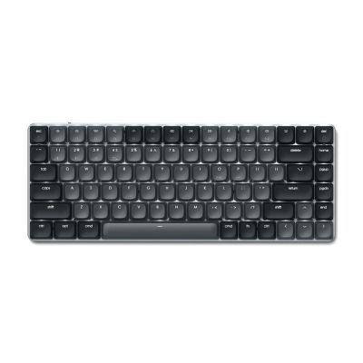 3. Satechi SM1 Slim Mechanische Bluetooth-Tastatur mit Hintergrundbeleuchtung (Dunkel)