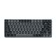 3. Satechi SM1 Slim Mechanische Bluetooth-Tastatur mit Hintergrundbeleuchtung (Dunkel)
