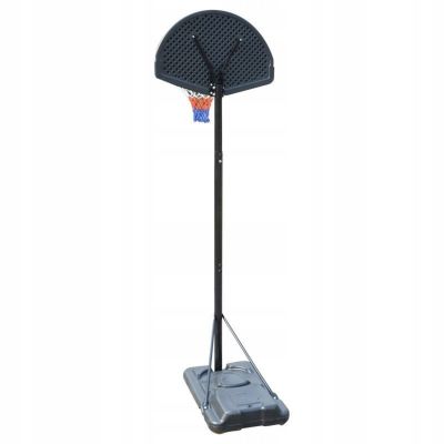 2. Basketballkorb-Set Master Street, höhenverstellbar, mit Netz, 245–305 cm – MASSPSB-11