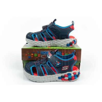 18. Skechers Jr. 402213L/NVRD Sandalen