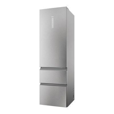 3. Haier HTW5620DNMG Mehrtüriger Kühlschrank (Edelstahl)
