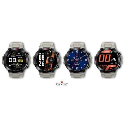 6. GIEWONT Pionier GPS GW460-3 Smartwatch - Hellgrau