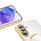 3. Tech-Protect MagFlex MagSafe Hülle für Samsung Galaxy A27 5G – Transparentes Gold