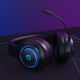 13. QCY V200 Pro Kabelgebundenes Gaming-Headset mit 7.1-Sound und abnehmbarem Mikrofon – Schwarz