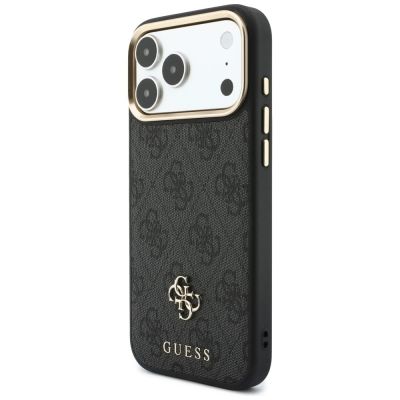 2. Guess 4G MagSafe-Wallet-Case für iPhone 18 Pro / 17 Pro – Schwarz
