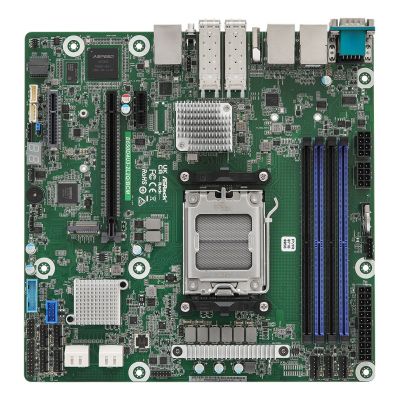 6. Asrock B650D4U3-2L2Q/BCM AMD B650 Express Motherboard Socket AM5 Micro ATX