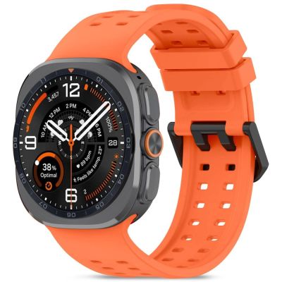 Tech-Protect Silikon-Air-Armband für Samsung Galaxy Watch Ultra 47 mm – Orange