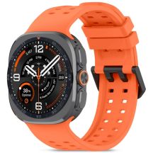 Tech-Protect Silikon-Air-Armband für Samsung Galaxy Watch Ultra 47 mm – Orange