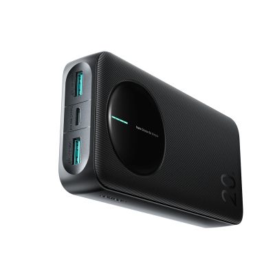 3. Joyroom JR-PBF14 Pro Powerbank 22,5 W 20000 mAh mit Digitalanzeige, 2x USB-A, 1x USB-C – Schwarz