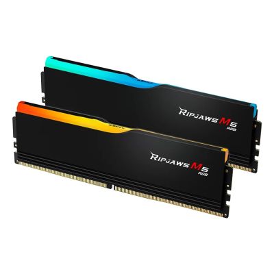 G.SKILL RIPJAWS M5 RGB DDR5 2x16GB 6000MHz CL36-36 SCHWARZ F5-6000J3636F16GX2-RM5RK