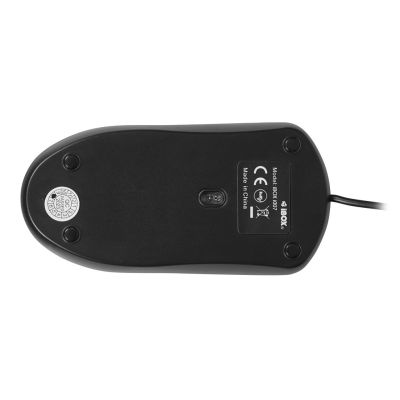 4. I-BOX I010 ROOK KABELMOUSE, SCHWARZ