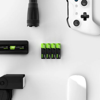 4. 16 wiederaufladbare AA-Batterien R6 2600mAh Ni-MH Green Cell