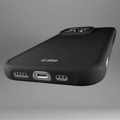 5. SBS Full Active D3O Hülle für iPhone 16 Pro – Schwarz