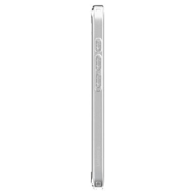 4. Spigen Ultra Hybrid MagSafe Hülle für iPhone 16e / 17e Carbonfaser – Transparent