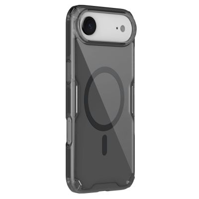 3. Nillkin Nature TPU Pro Magnethülle kompatibel mit MagSafe für iPhone 17 Air - Translucent Black