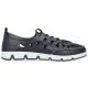 15. Rieker W RKR652 marineblaue durchbrochene Lederschuhe