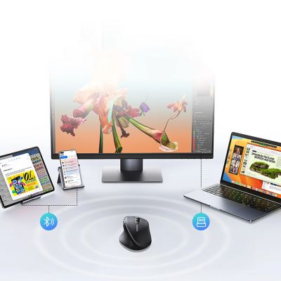 11. Ugreen Kabellose optische Maus – Schwarz