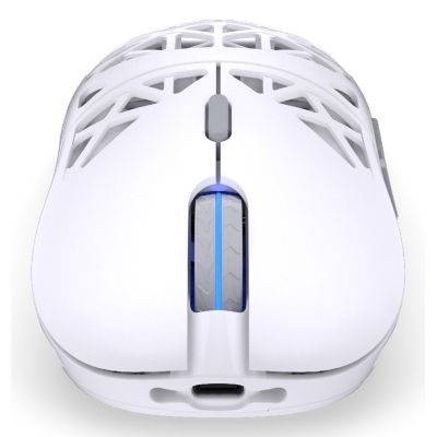 19. ENDORFY LIV Plus Kabellose Gaming-Maus in Onyxweiß, beidhändig bedienbar, Bluetooth, optisch, 26000 DPI