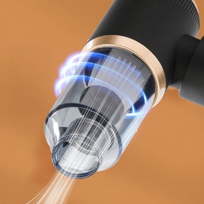 8. Mini-Handstaubsauger für Autos, faltbar, mit Blasfunktion – Schwarz