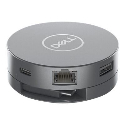7. DELL DA305 Kabelgebundener USB 3.2 Gen 2 (3.1 Gen 2) Typ-C Silber