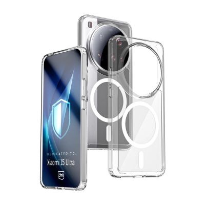 3mk Armor MagCase für Xiaomi 15 Ultra – transparent
