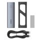 6. Baseus FlyJoy M.2 NVMe 10 Gb/s SSD-Schacht – Grau