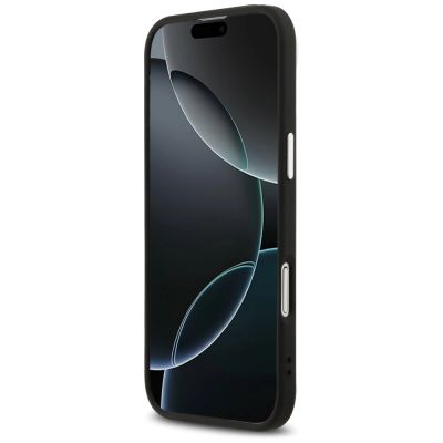 5. Guess Classic Logo MagSafe Hülle für iPhone Air - Schwarz