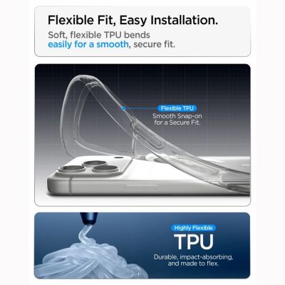 7. Spigen Liquid Crystal MagSafe Hülle für iPhone 18 Pro Max / 17 Pro Max – Transparent und Weiß