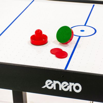 7. Luftanschlusstisch 152,4 x 76,2 x 81,3 cm, Schwarz