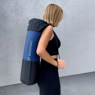 12. Wozinsky Gymnastikmatte 181 x 63 x 0,9 cm dicke Gymnastik-Yogamatte blau