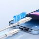 3. Orico CDX 100W 5A Power Delivery USB-C - USB-C 1m Kabel - Weiß