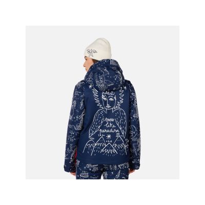 3. ROSSIGNOL W JCC SUBLIM JKT Damen-Skijacke marineblau