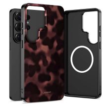 Tech-Protect Lamano MagSafe Hülle für Samsung Galaxy S26 Ultra – Braun und Schwarz