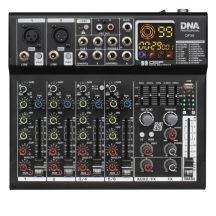 DNA QFX6 Analog-Audiomixer mit 6 Kanälen und Bluetooth