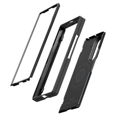 4. Spigen Slim Armor Pro S Magsafe Hülle für Samsung Galaxy Z Fold 8 Ultra - Schwarz