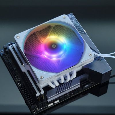 3. Jonsbo HX6200D Prozessor-Luftkühler 12 cm Weiß 1 Stück.