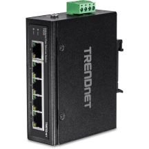 TRENDnet Industrie Switch 5 Port Fast Ethernet L2 DIN-Schiene