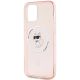 5. Karl Lagerfeld IML Choupette MagSafe Hülle für iPhone 12/12 Pro – Rosa