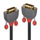 Lindy 36225 DVI-Kabel 7,5 m DVI-D Schwarz