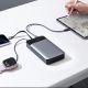 5. Cuktech LPB252N 120W 25000mAh Powerbank mit integriertem USB-C-Kabel – Grau