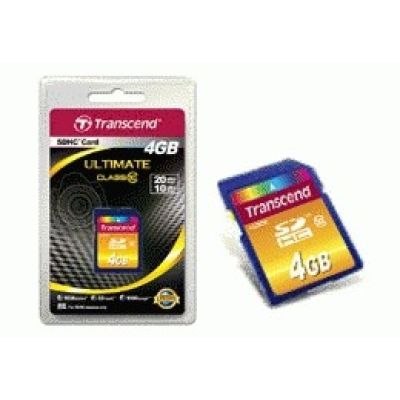 2. SD-Karte 4 GB Transcend SDHC Klasse 10
