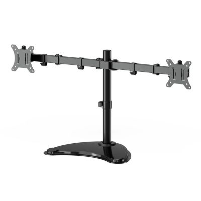 GEMBIRD Schreibtischständer für 2 Monitore (verstellbar) 13"-32", bis zu 8 kg