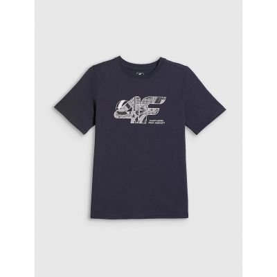 5. Jungen-T-Shirt mit Print im Regular Fit 4F 4FJRAW26TTSHM4349-22S