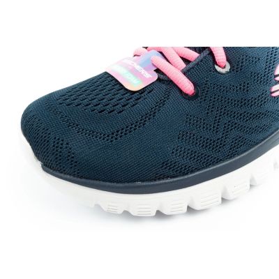 6. Skechers Graceful-Get Damen Sportschuhe bequem leicht atmungsaktiv Marineblau