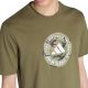 5. adidas Herren-T-Shirt mit Camouflage-Muster, olivgrün, KC7164
