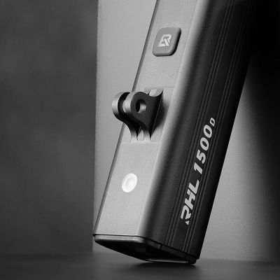 6. Rockbros RHL1500 Fahrrad-Frontlicht 5000mAh 1500lm IPX6 - Schwarz