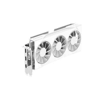 7. Grafikkarte XFX SWIFT RX 9060XT OC Weiß 3-Lüfter 16 GB